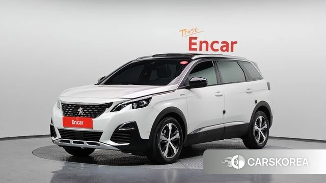Peugeot 5008 second generation 2019 Белый из Кореи