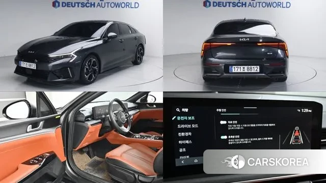 Kia The New K5 Hybrid 3rd generation 2024 Серый из Кореи