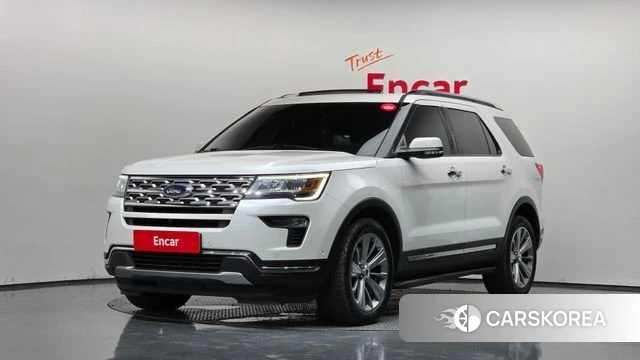 Ford Explorer 2018 Белый из Кореи