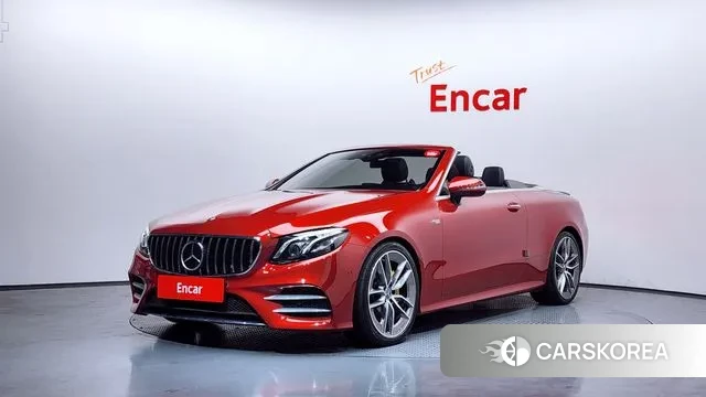 Mercedes-Benz E-Class W213 2018 Красный из Кореи