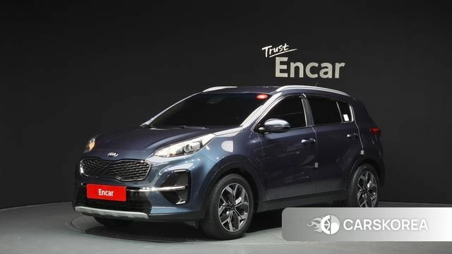 Kia Sportage The Bold 2019 Синий из Кореи