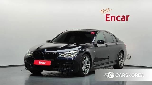 BMW 7 Series (G11) 2018 Черный из Кореи