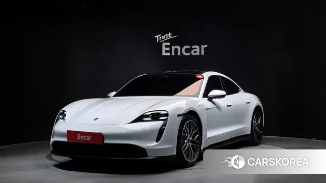 Porsche Taycan 2021 Белый из Кореи