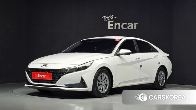 Hyundai Avante (CN7) 2020 Белый из Кореи