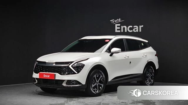 Kia Sportage 5th Generation Hybrid 2023 Белый из Кореи