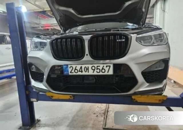 BMW X4M (G02) 2021 Серый из Кореи