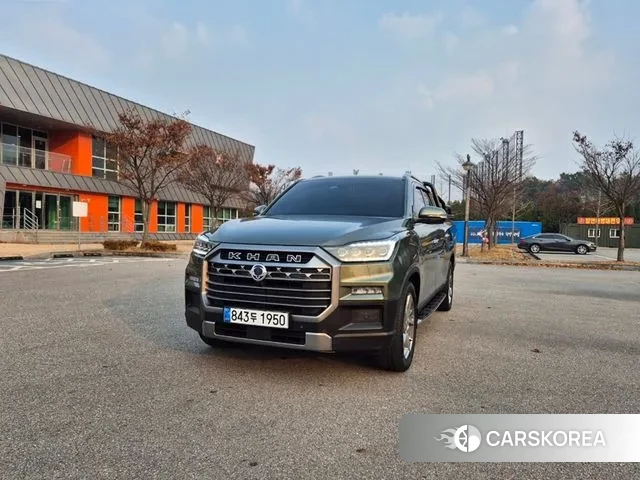 Ssangyong The New Rexton Sports Cannes 2023 Темно-зеленый из Кореи
