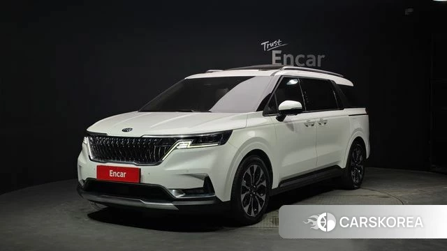 Kia Carnival 4th generation 2021 Белый из Кореи