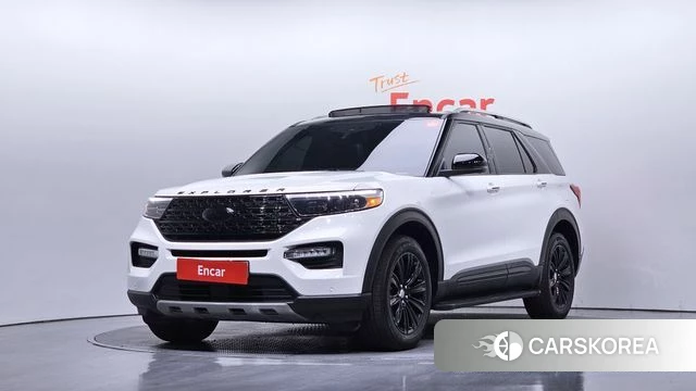 Ford Explorer 6th Generation 2022 Белый из Кореи