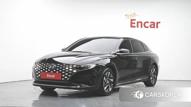 Hyundai The New Grandeur IG Hybrid 2022 Черный из Кореи