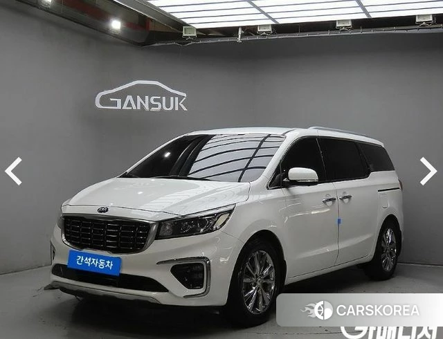 Kia The New Carnival 2018 Белый из Кореи