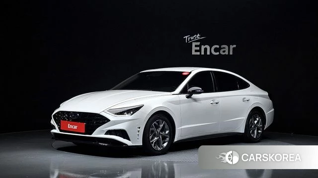 Hyundai Sonata (DN8) 2021 Белый из Кореи