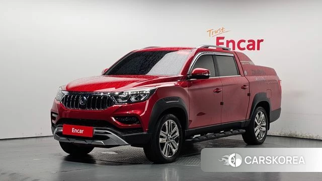 Ssangyong Rexton Sports Cannes 2021 Красный из Кореи