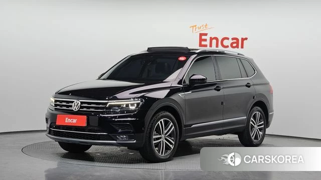 Volkswagen Tiguan Allspace 2018 Черный из Кореи
