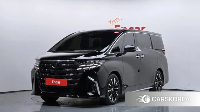 Toyota Alphard 4th Generation 2024 Черный из Кореи