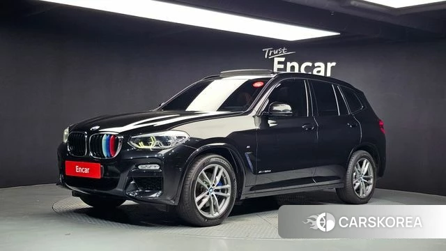 BMW X3 (G01) 2018 Черный из Кореи