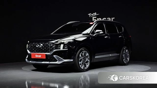 Hyundai The New Santa Fe 2021 Черный из Кореи