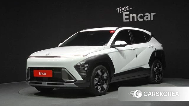 Hyundai Kona Hybrid (SX2) 2023 Белый из Кореи