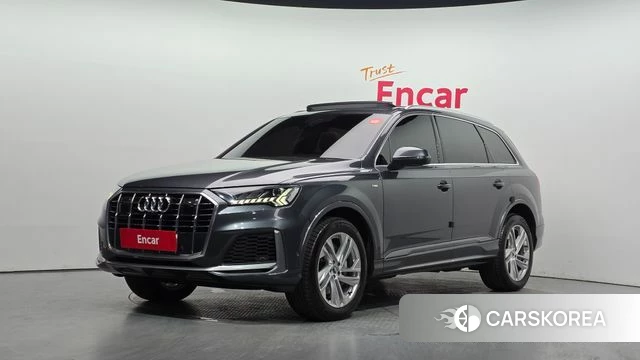 Audi Q7 (4M) 2021 Серый из Кореи