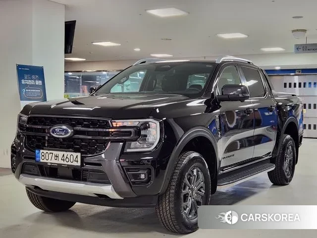 Ford Ranger 4th Generation 2023 Черный из Кореи