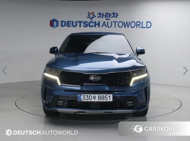 Kia Sorento 4th Generation 2021 Синий из Кореи