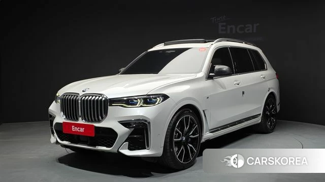BMW X7 (G07) 2022 Белый из Кореи