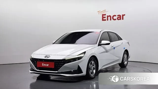Hyundai Avante (CN7) 2020 Белый из Кореи