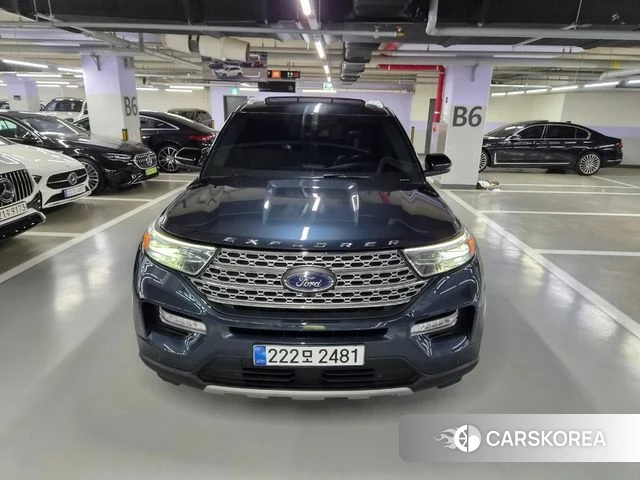 Ford Explorer 6th Generation 2023 Синий из Кореи