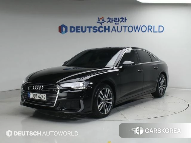 Audi A6 (C8) 2022 Черный из Кореи