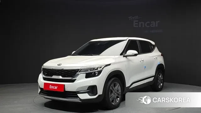 Kia Seltos 2021 Белый из Кореи