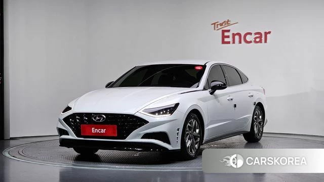 Hyundai Sonata (DN8) 2021 Белый из Кореи
