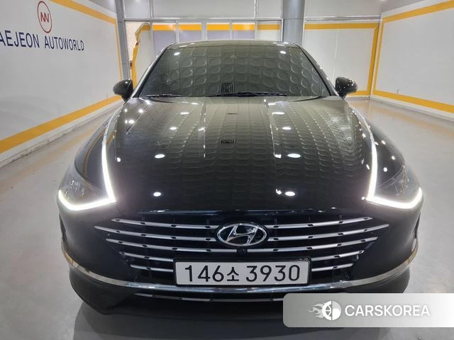 Hyundai Sonata Hybrid (DN8) 2023 Черный из Кореи