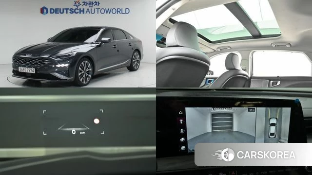 Kia K8 2021 Серый из Кореи