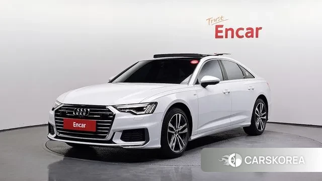 Audi A6 (C8) 2021 Белый из Кореи