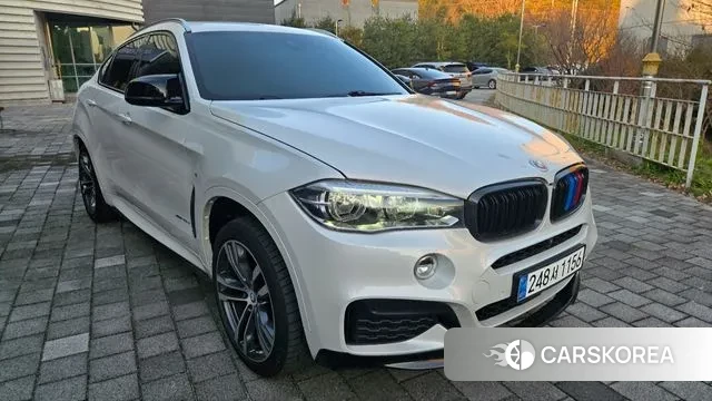 BMW X6 (F16) 2019 Белый из Кореи