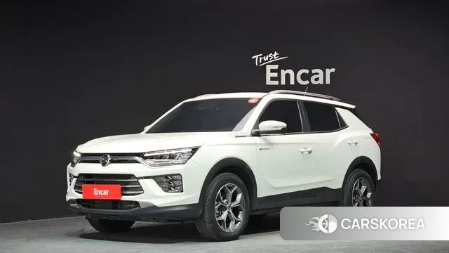 Ssangyong Beautiful Korando 2022 Белый из Кореи
