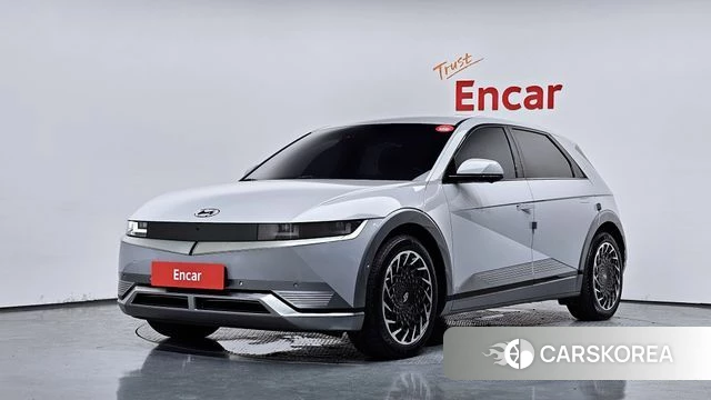 Hyundai Ionic 5 2021 Серебристо-серый из Кореи