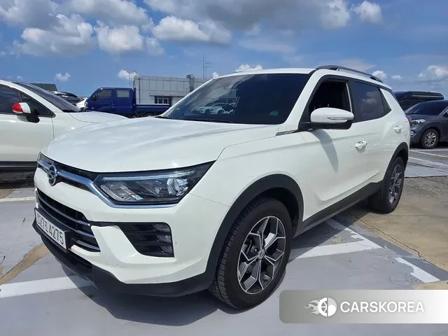 Ssangyong Beautiful Korando 2021 Белый из Кореи