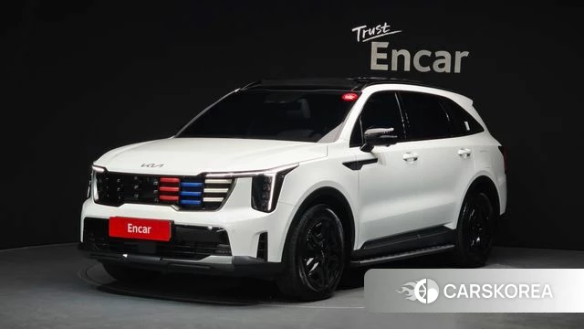 Kia The New Sorento 4th Generation 2024 Белый из Кореи