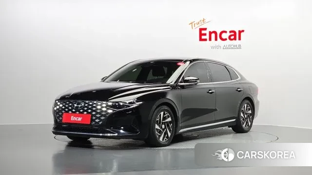 Hyundai The New Grandeur IG Hybrid 2020 Черный из Кореи