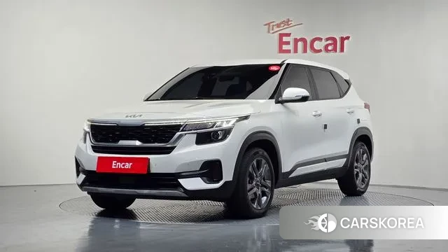 Kia Seltos 2021 Белый из Кореи