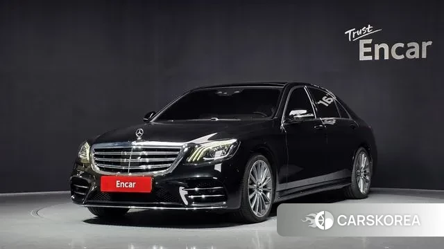 Mercedes-Benz S-Class W222 2020 Черный из Кореи