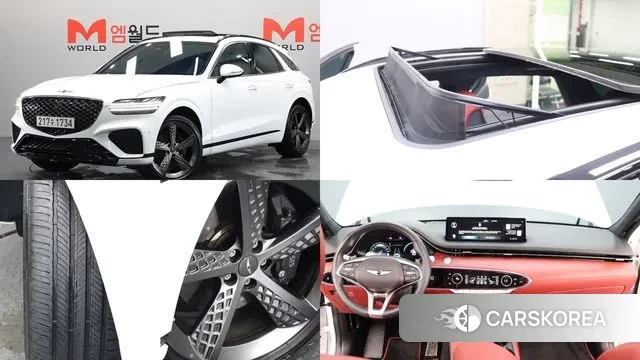 Genesis GV70 2023 Белый из Кореи