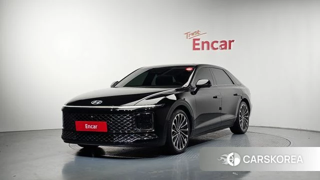 Hyundai Grandeur Hybrid (GN7) 2024 Черный из Кореи