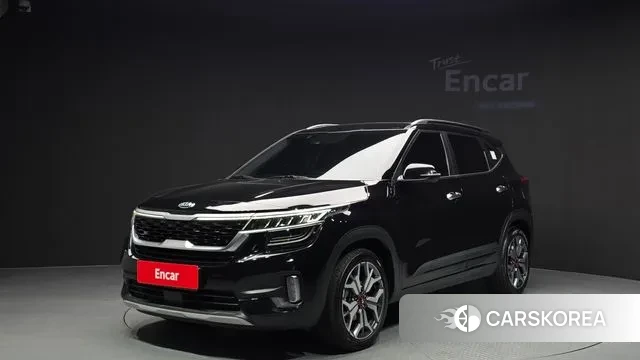 Kia Seltos 2020 Черный из Кореи