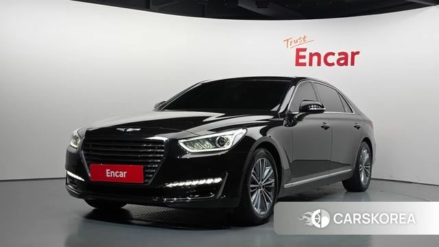 Genesis EQ900 2018 Черный из Кореи