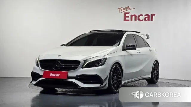 Mercedes-Benz A-Class W176 2018 Белый из Кореи