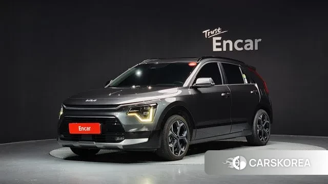 Kia Di Ol Nu Niro 2022 Серый из Кореи