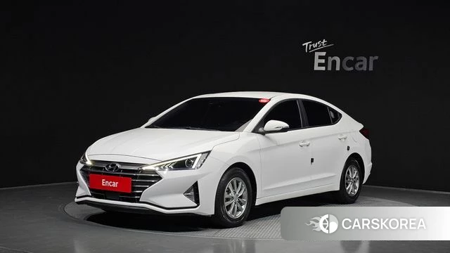 Hyundai The New Avante AD 2020 Белый из Кореи