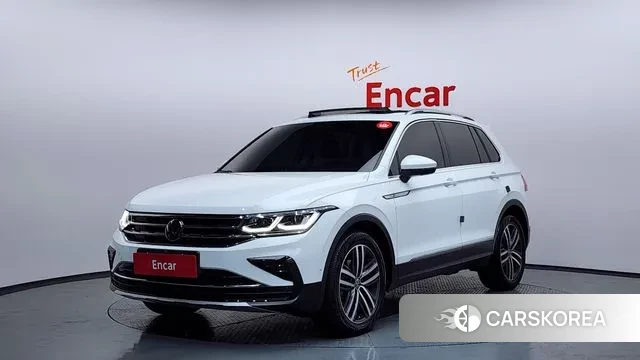 Volkswagen Tiguan second Generation 2024 Белый из Кореи